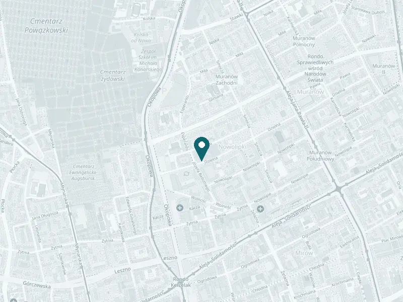 Mapa: Absolu Clinic, ul. Dzielna 64 lok. U7, Wola