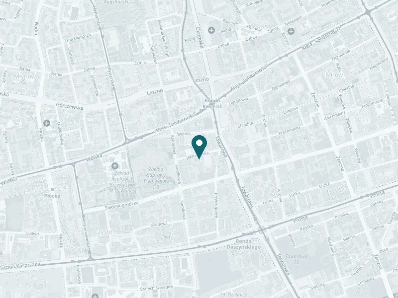 Mapa: Ars Estetica, ul. Jaktorowska 5/U1, Wola
