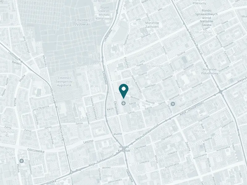 Mapa: Cosmo Medica, ul. Wolność 7 lok. A, Wola