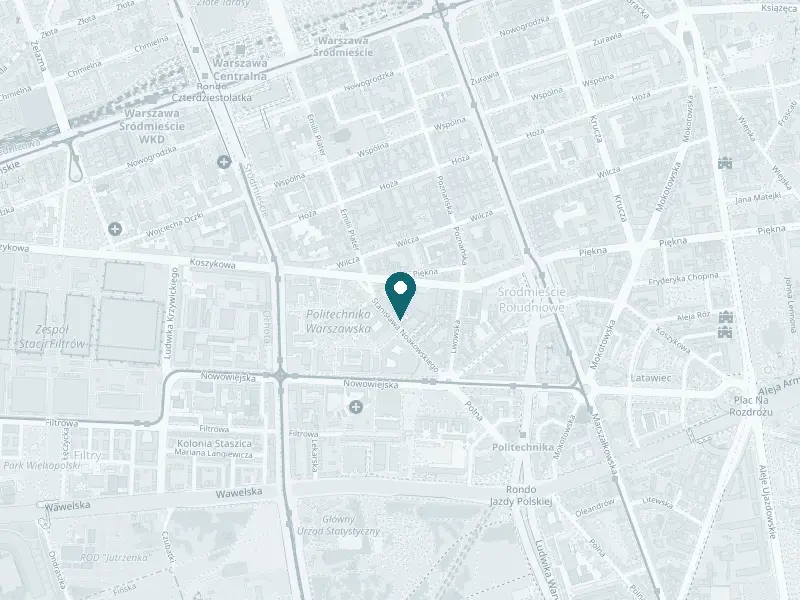 Mapa: Dermea, ul. Noakowskiego 16 lok. 31, Śródmieście
