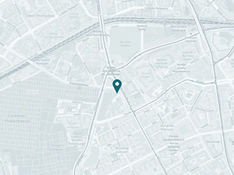 Mapa: Klinika Dr Beata Dethloff, al. Jana Pawła II 71, Wola