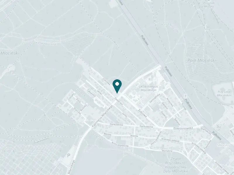 Mapa: Klinika Promedion, ul. Kazimierza Wóycickiego 4, Bielany