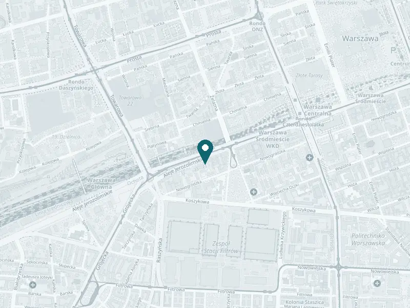 Mapa: Klinika Sfera, Aleje Jerozolimskie 113/115, Ochota