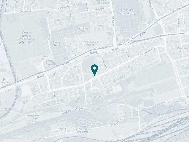 Mapa: Klinika Strzałkowski, ul. Jana Kazimierza 50, Wola