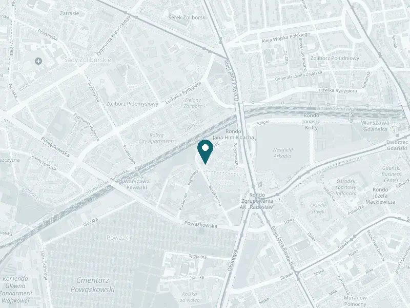 Mapa: MEA Clinic, ul. Burakowska 16 lok. LU2, Żoliborz