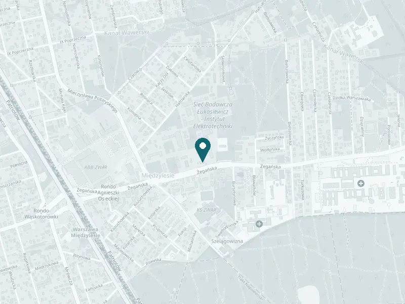 Mapa: MEDWAW, ul. Żegańska 21/23, Wawer