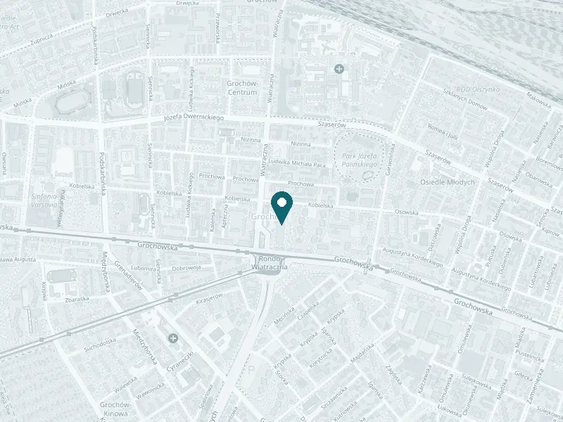 Mapa: Premium Medical, ul. Kobielska 23, Praga-Południe