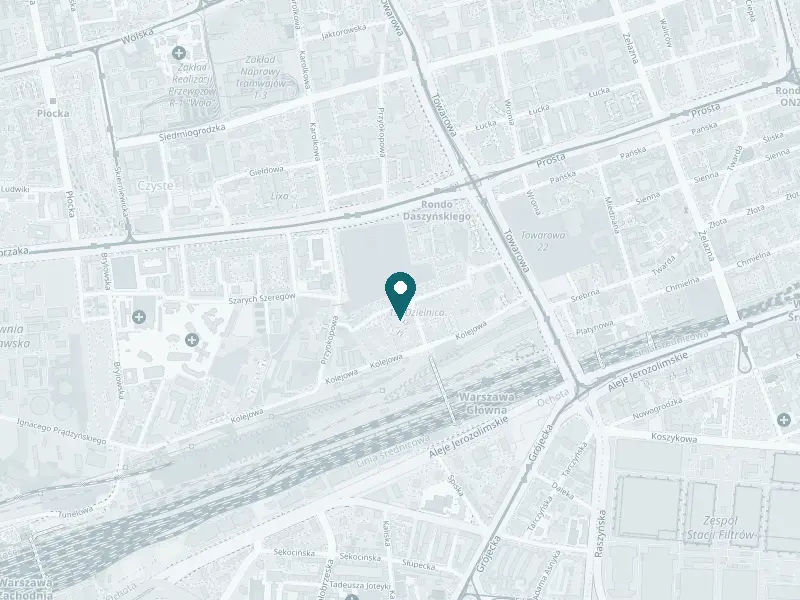 Mapa: Profeelmed, ul. Kolejowa 45a lok. U16, Wola