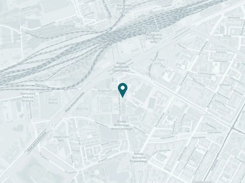 Mapa: Skingen Clinic, al. Bohaterów Września 18/3, Ochota