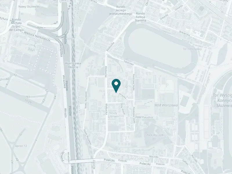 Mapa: Centrum Medyczne Stay Healthy, ul. Kłobucka 8A lok. U4, Ursynów
