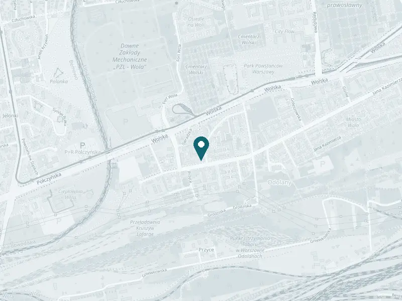 Mapa: Centrum Stomatologii Na Jana Kazimierza, ul. Jana Kazimierza 64 lok. U6, Wola