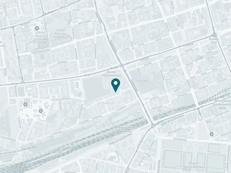 Mapa: Wellclinic, ul. Kolejowa 49a lok. U9, Wola