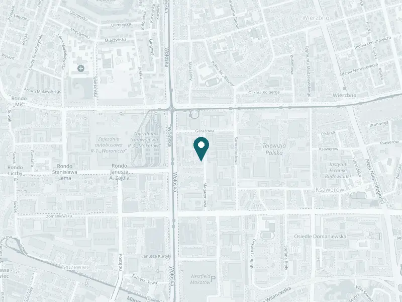 Mapa: Your Med, ul. Magazynowa 9, Mokotów